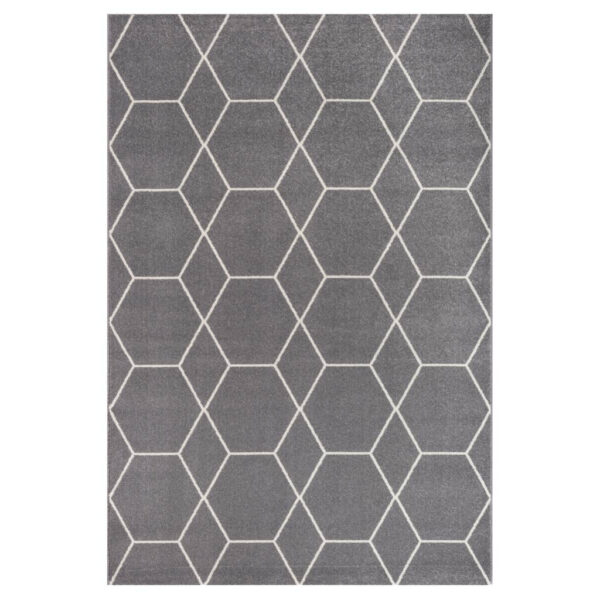 Sanat Teppich Trellis grau – verschiedene Größen