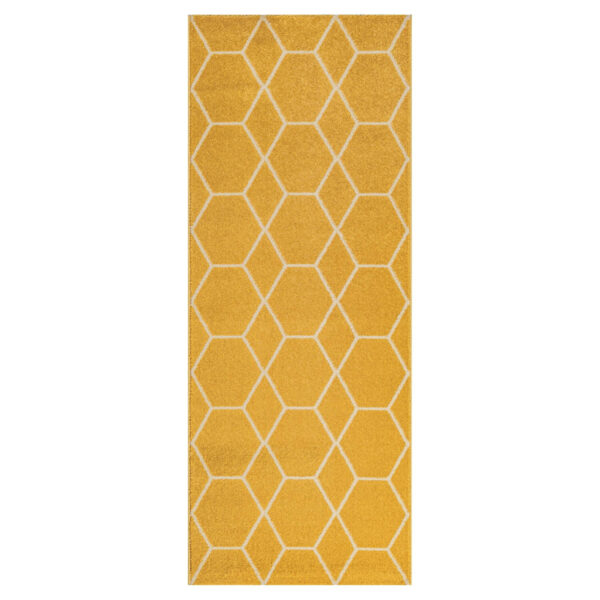 4057553051771-1 Sanat Teppich Trellis
gelb B/L: ca. 80x200 cm