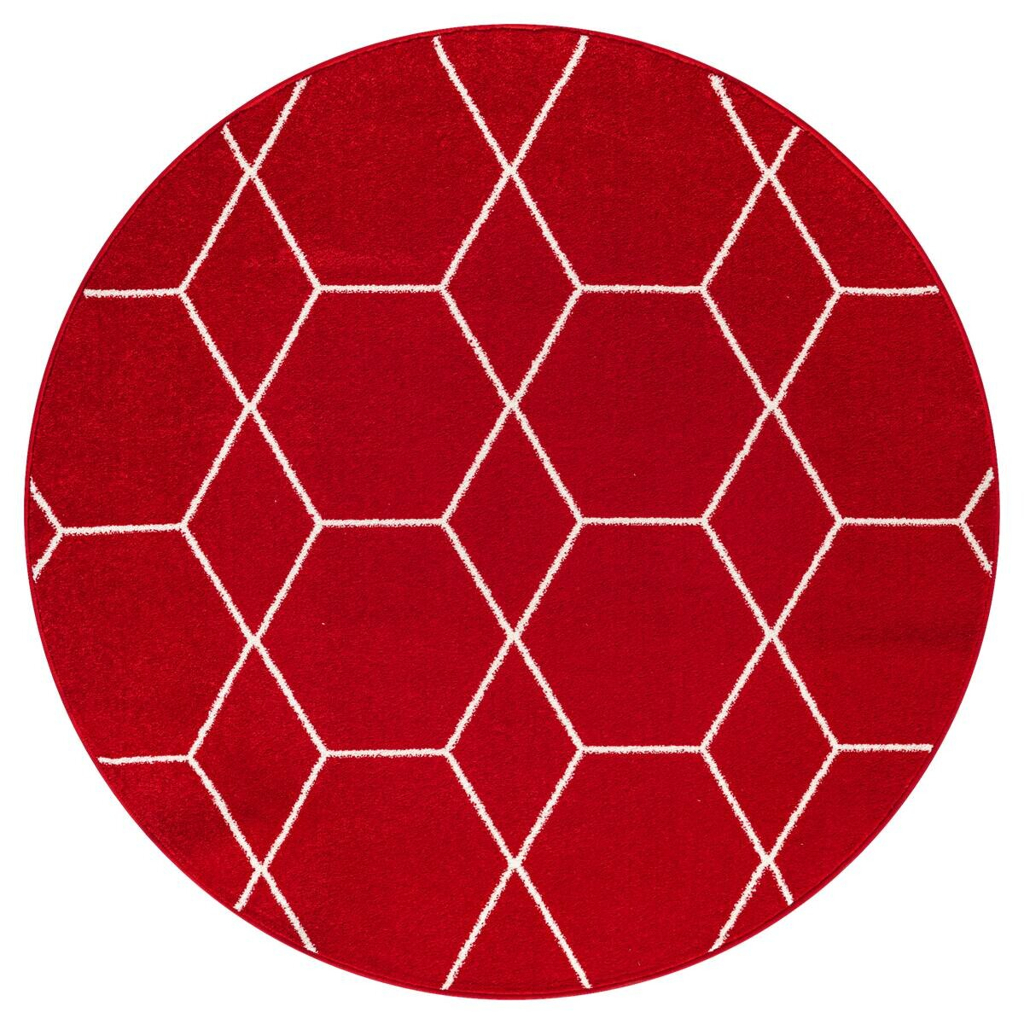 Sanat Teppich Trellis
rot D: ca. 120 cm