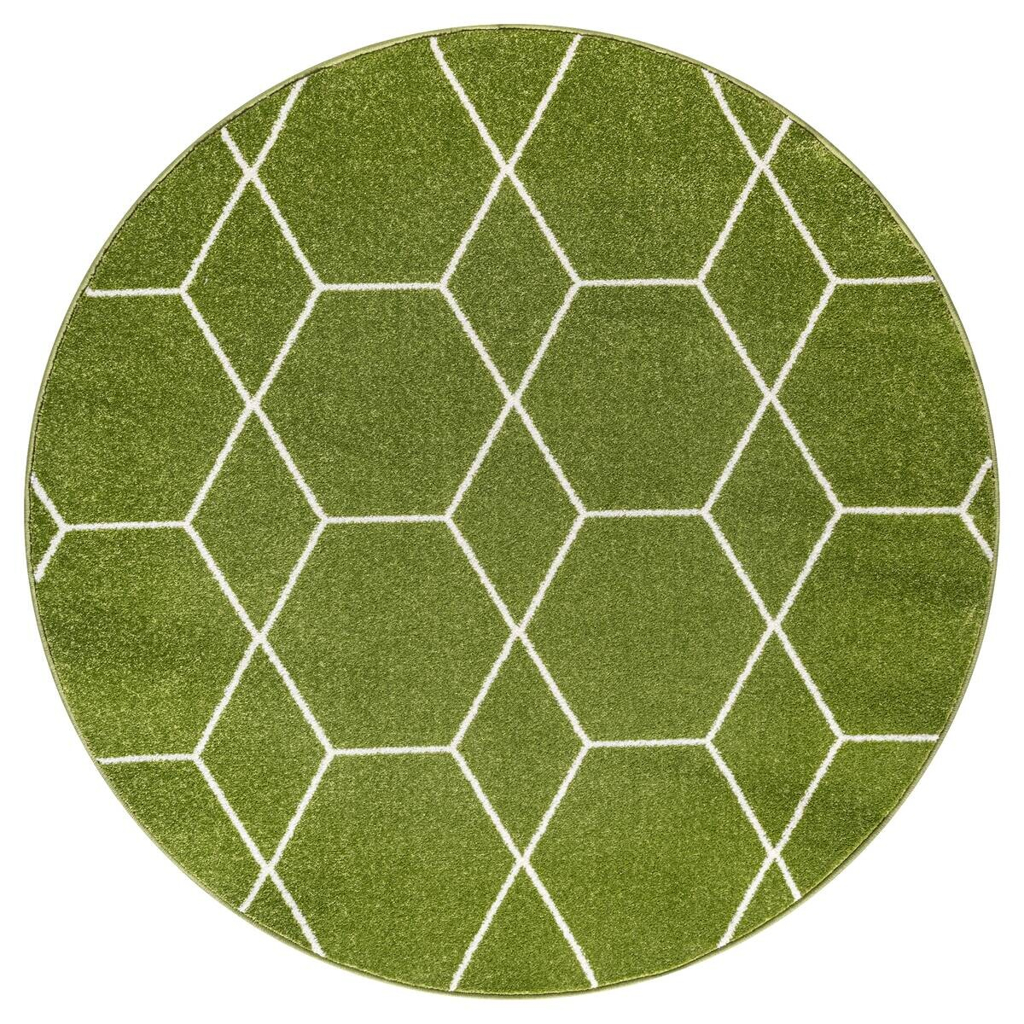 Sanat Teppich Trellis
grün D: ca. 120 cm