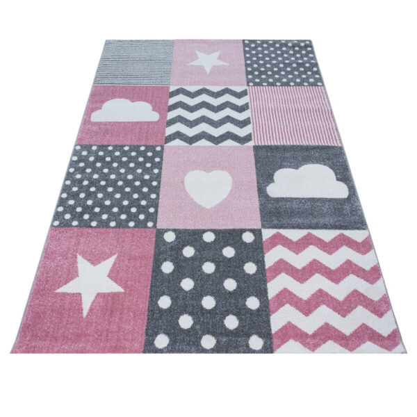 Ayyildiz Teppich KIDS
pink B/L: ca. 140x200 cm
