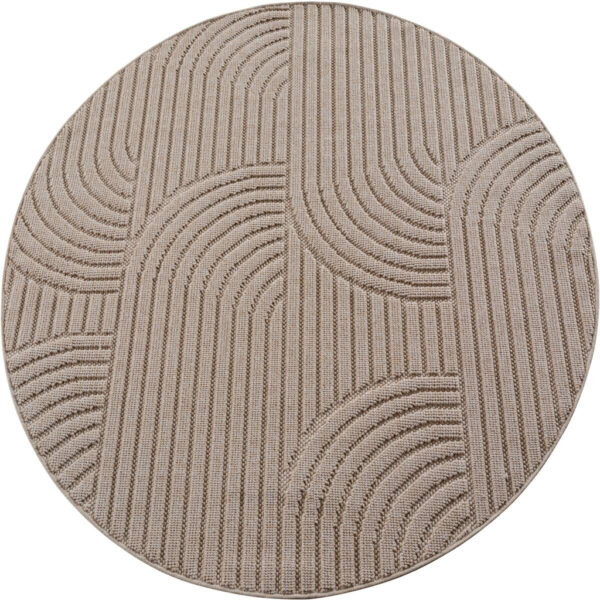 Ayyildiz Kurzflorteppich HELIX
beige B/H/L: ca. 120x0,7x120 cm