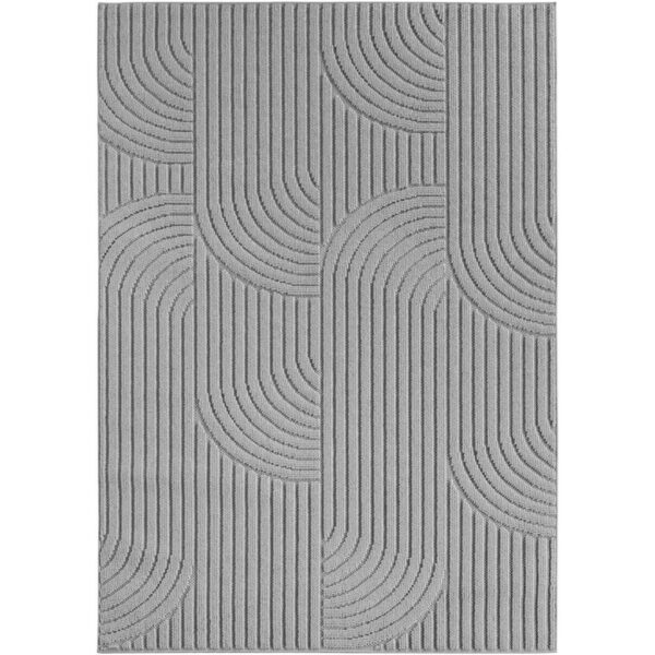 Ayyildiz Kurzflorteppich HELIX
silber B/H/L: ca. 120x0,7x170 cm