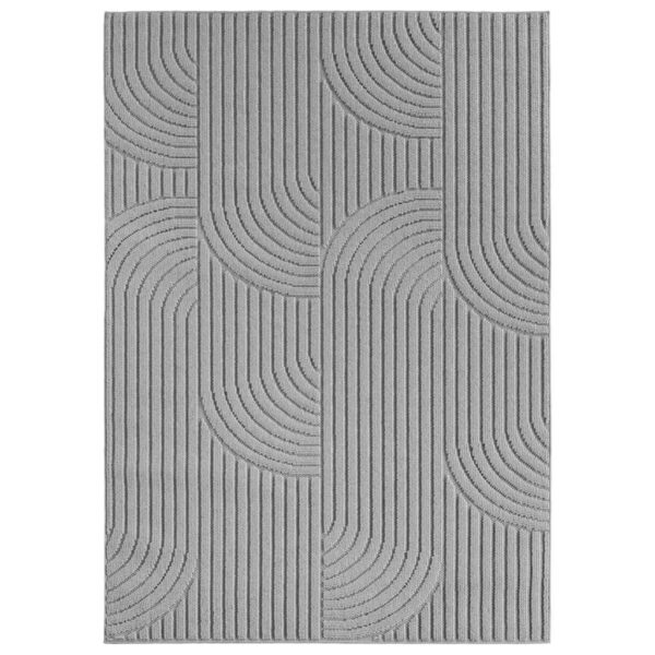 Ayyildiz Kurzflorteppich HELIX
silber B/H/L: ca. 60x0,7x110 cm