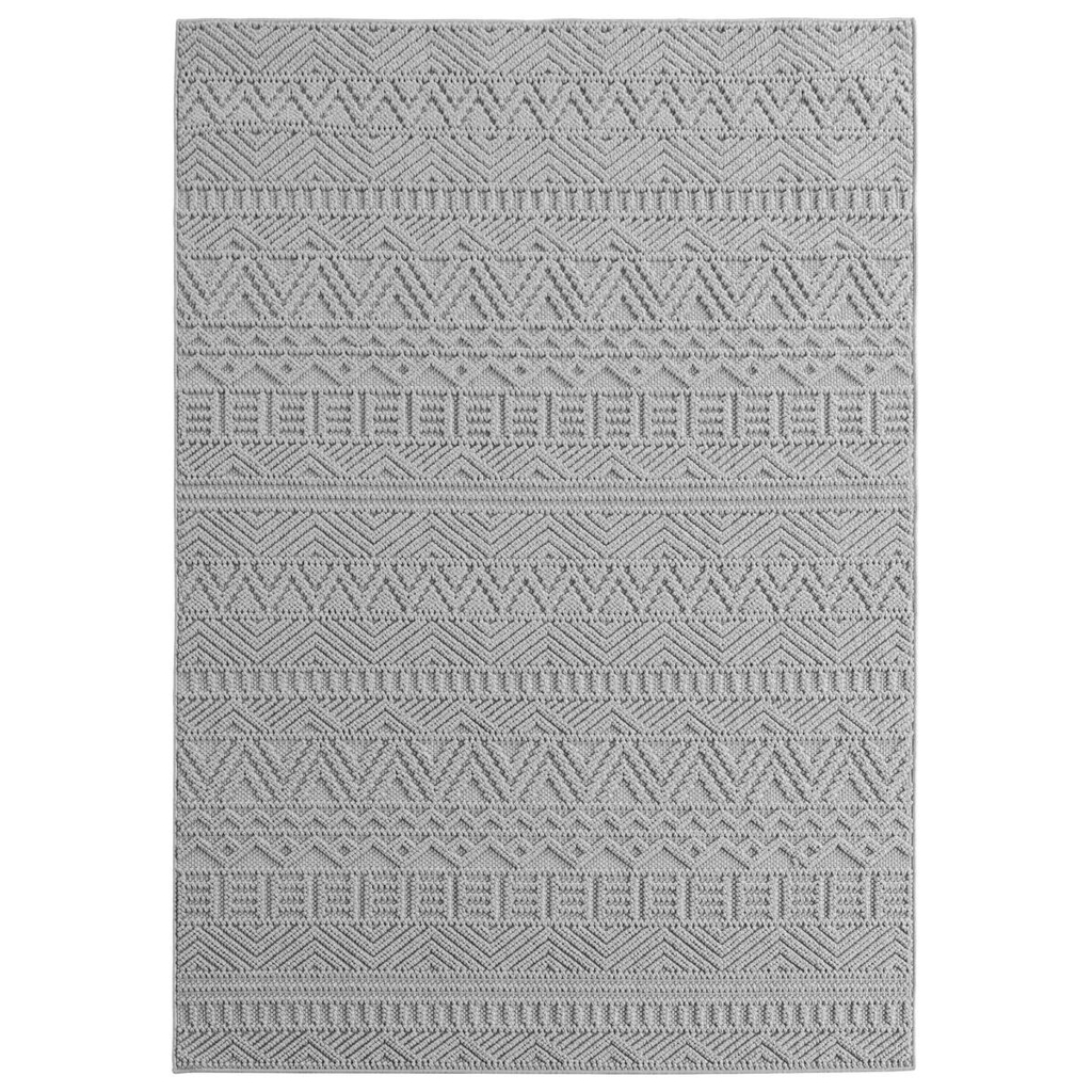 Ayyildiz Kurzflorteppich HELIX
silber B/H/L: ca. 200×0,7×290 cm