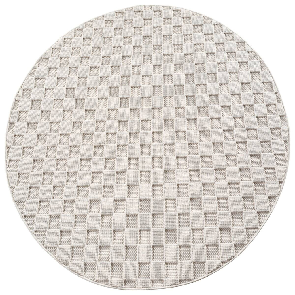 Ayyildiz Kurzflorteppich HELIX
creme B/H/L: ca. 160×0,7×160 cm