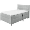 POCO Boxbett Mariborsko silber Liegefläche B/L: ca. 120x200 cm