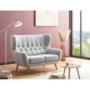 POCO Sofa hellgrau B/H/T: ca. 137x101x95 cm POCO Sofa hellgrau B/H/T: ca. 137x101x95 cm