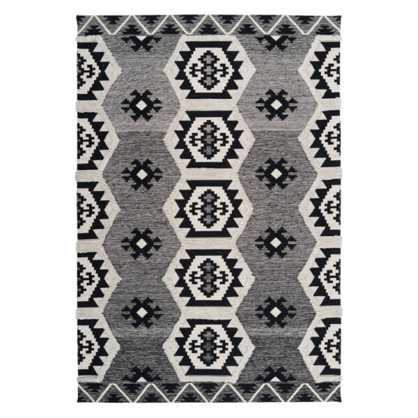 4063074011477 Arte Espina Kurzflorteppich Ethnie 325
grau B/H/L: ca. 160x1x230 cm