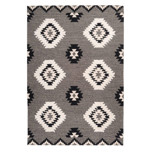 4063074011484-1 Arte Espina Kurzflorteppich Ethnie 425
grau B/H/L: ca. 160x1x230 cm