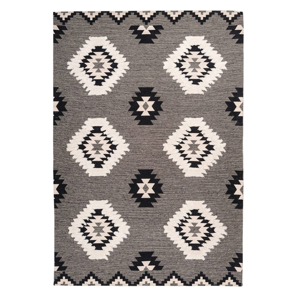 Arte Espina Kurzflorteppich Ethnie 425
grau B/H/L: ca. 120x1x170 cm