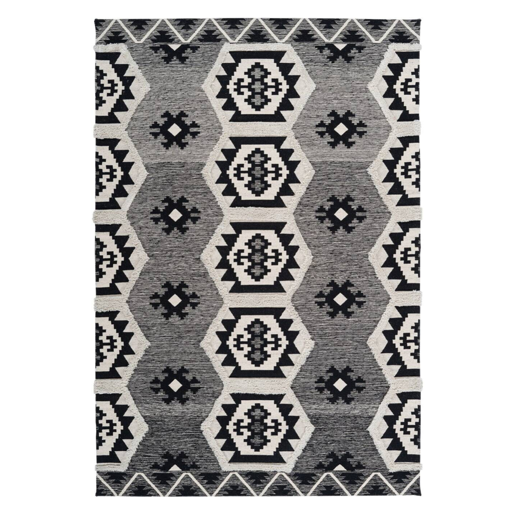 Arte Espina Kurzflorteppich Ethnie 325
grau B/H/L: ca. 80x1x150 cm