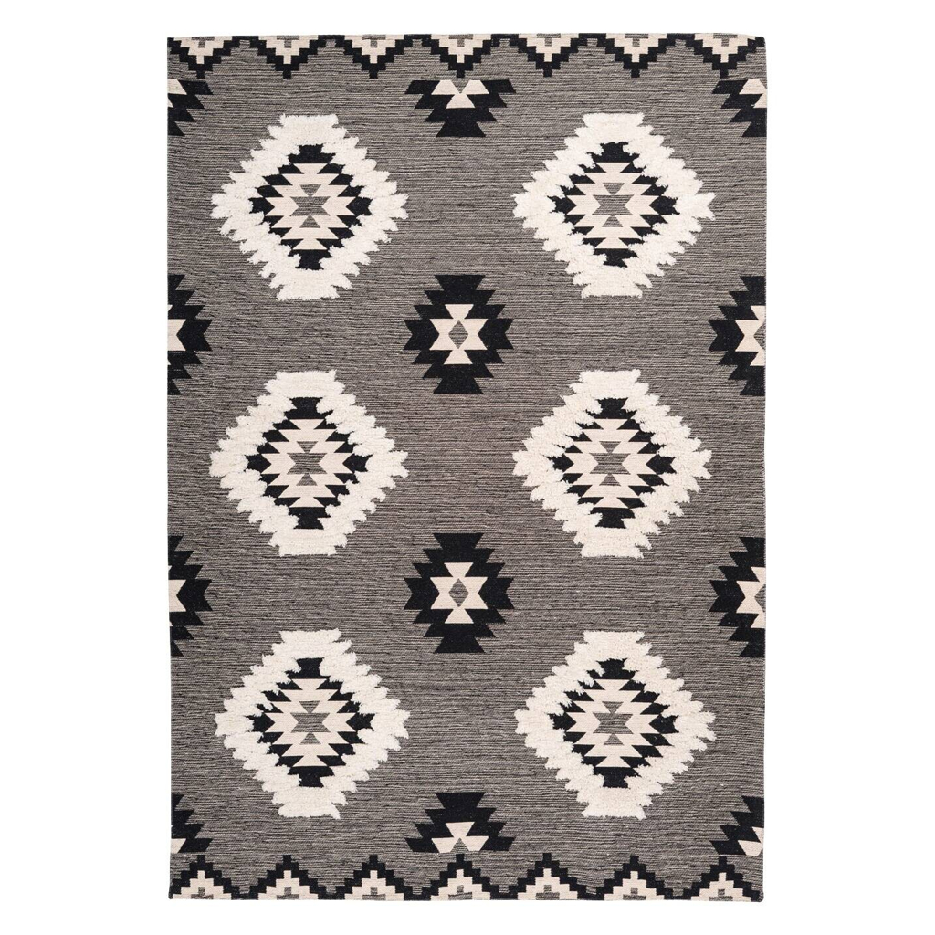 Arte Espina Kurzflorteppich Ethnie 425
grau B/H/L: ca. 80x1x150 cm