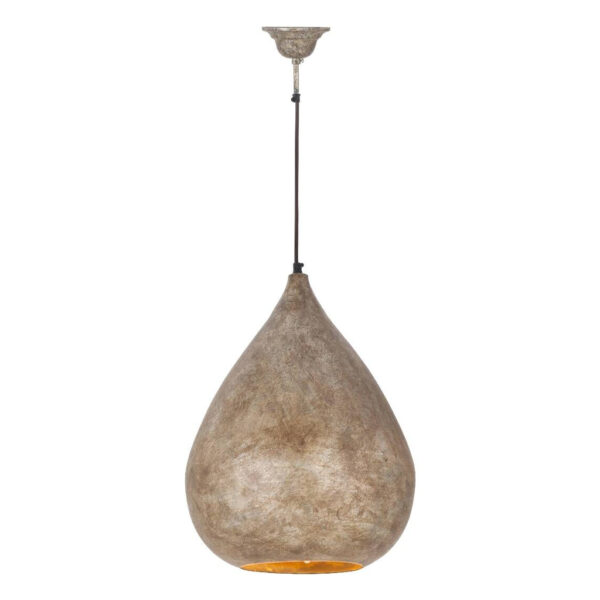 4063074220688 Kayoom Pendelleuchte Loft Style
champagner Eisen B/H/L: ca. 33x44x33 cm E27 1 Brennstellen