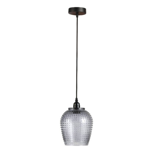 Kayoom Pendelleuchte Riva
grau Glas B/H/L: ca. 18x27x18 cm E27 1 Brennstellen