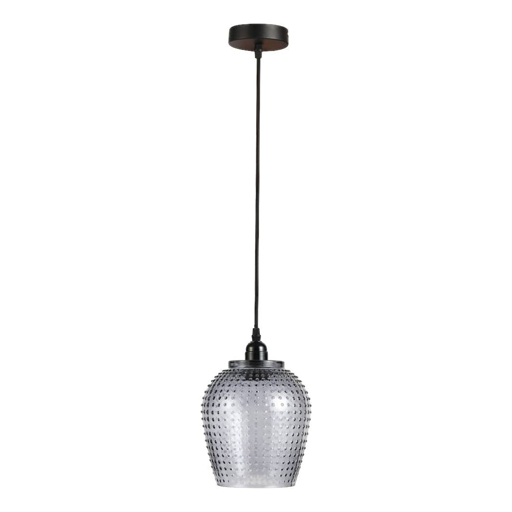 Kayoom Pendelleuchte Riva
grau Glas B/H/L: ca. 18x27x18 cm E27 1 Brennstellen