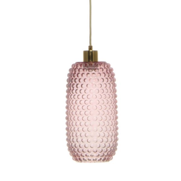 Kayoom Pendelleuchte
rosa Glas B/H/L: ca. 15x34x15 cm E27 1 Brennstellen