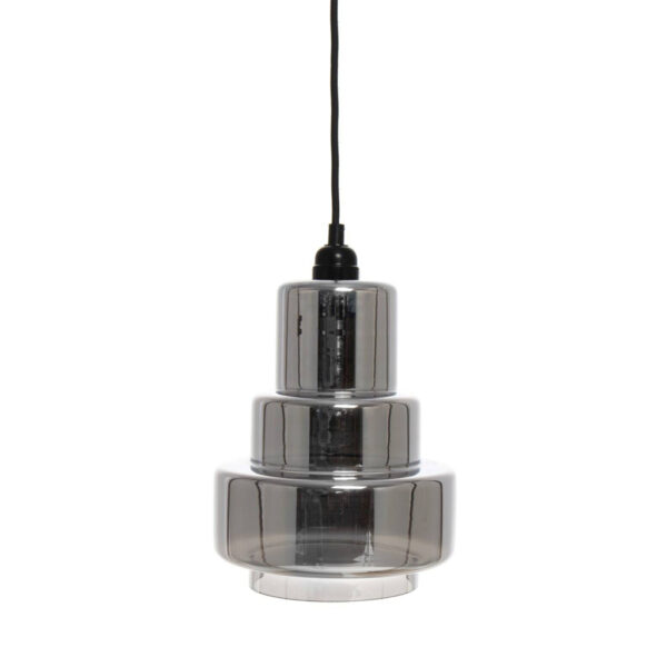 Kayoom Pendelleuchte
silber Glas B/H/L: ca. 20x29x20 cm E27 1 Brennstellen