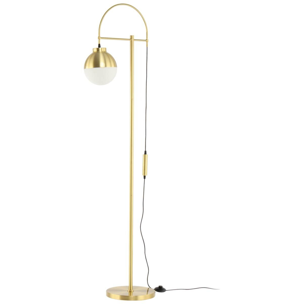 Kayoom Stehlampe Lavina 125
gold Glas Eisen B/H/T: ca. 44x160x44 cm E27 1 Brennstellen