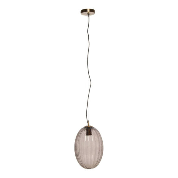 Kayoom Pendelleuchte Virgina 125
grau Glas Eisen B/H/L: ca. 23x36x23 cm E27 1 Brennstellen