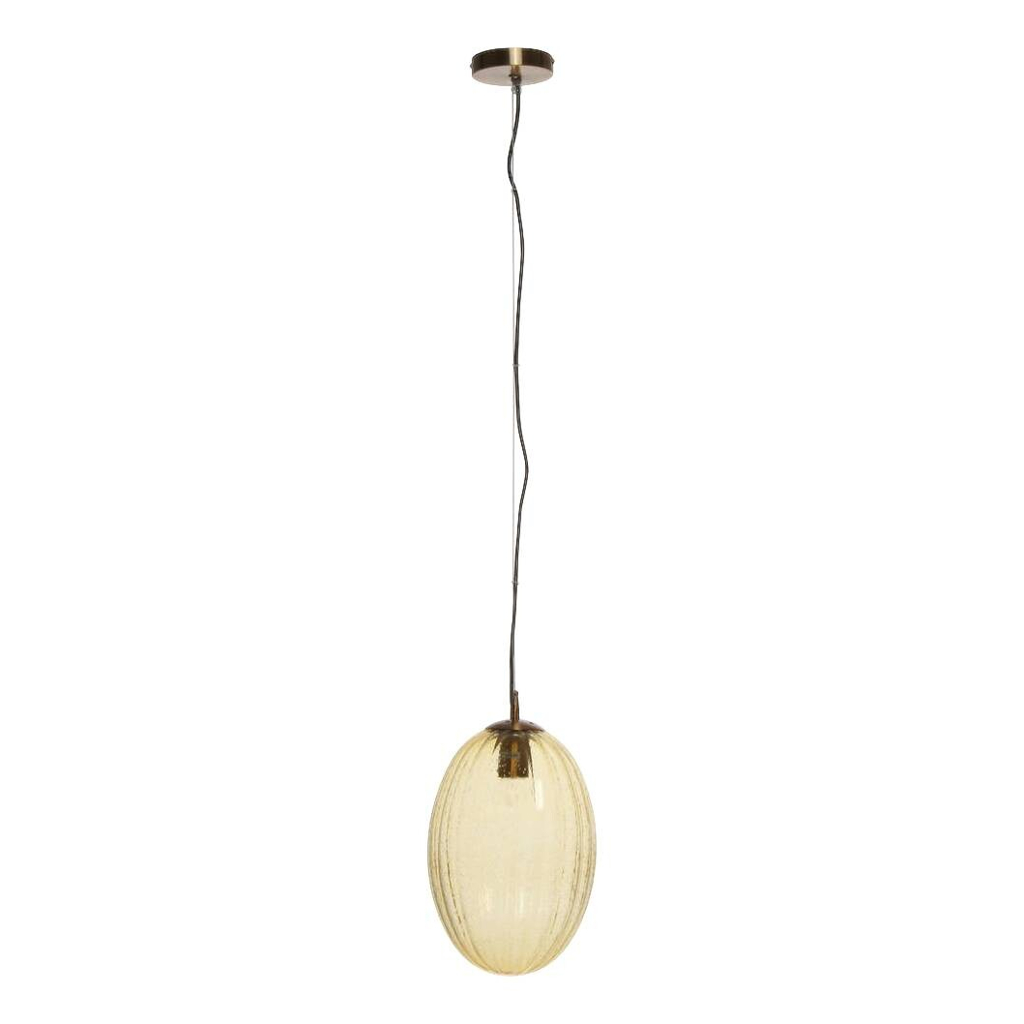 Kayoom Pendelleuchte Virgina 125
amber Glas B/H/L: ca. 33x36x23 cm E27 1 Brennstellen