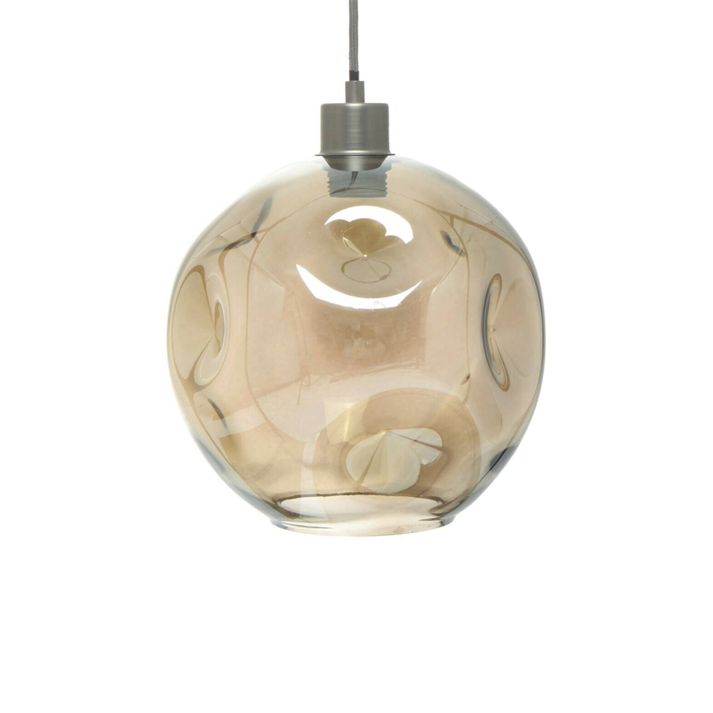 Kayoom Pendelleuchte
klar grau Glas B/H/L: ca. 26x32x26 cm E27 1 Brennstellen