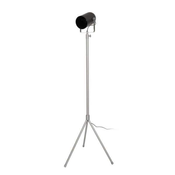 Kayoom Stehlampe
silber schwarz Stahl Eisen Messing B/H/L: ca. 57x195x27 cm E27 1 Brennstellen