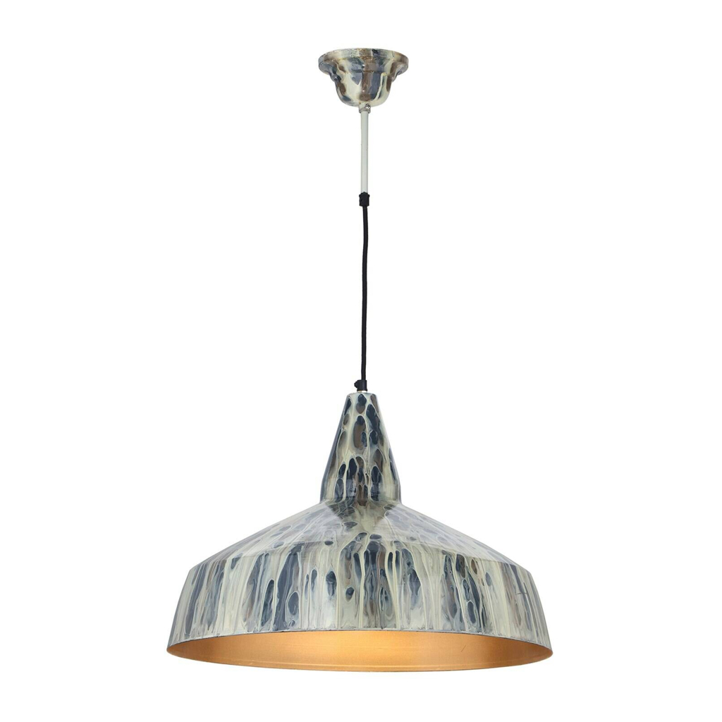 Kayoom Pendelleuchte
creme Eisen B/H/L: ca. 49,5x33x49,5 cm E27 1 Brennstellen