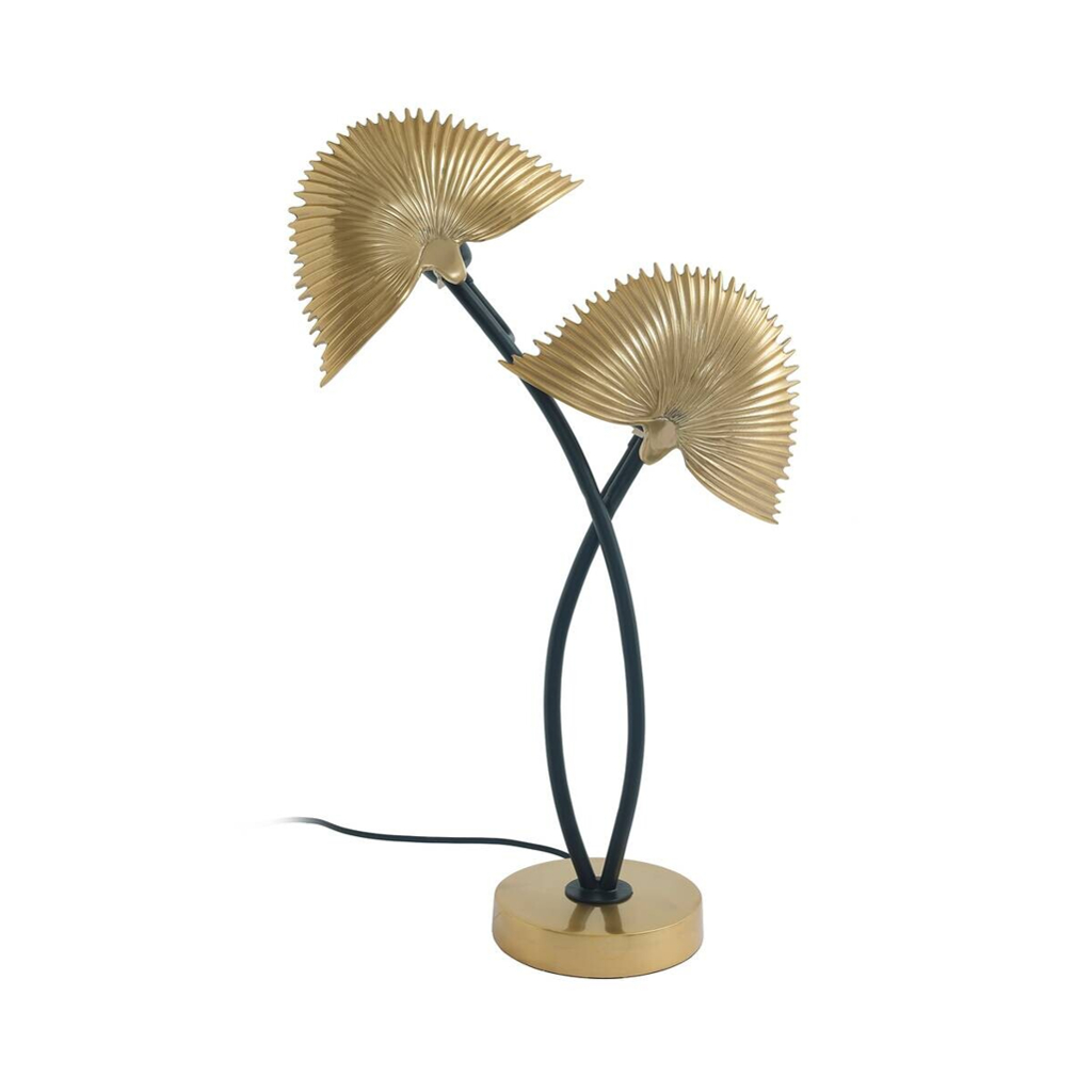 Kayoom Tischleuchte
gold Aluminium B/H/L: ca. 16x60x38 cm E27 2 Brennstellen