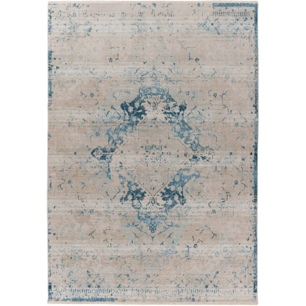 4063074731610-1 Kayoom Kurzflorteppich Milan 225 blau – verschiedene Größen