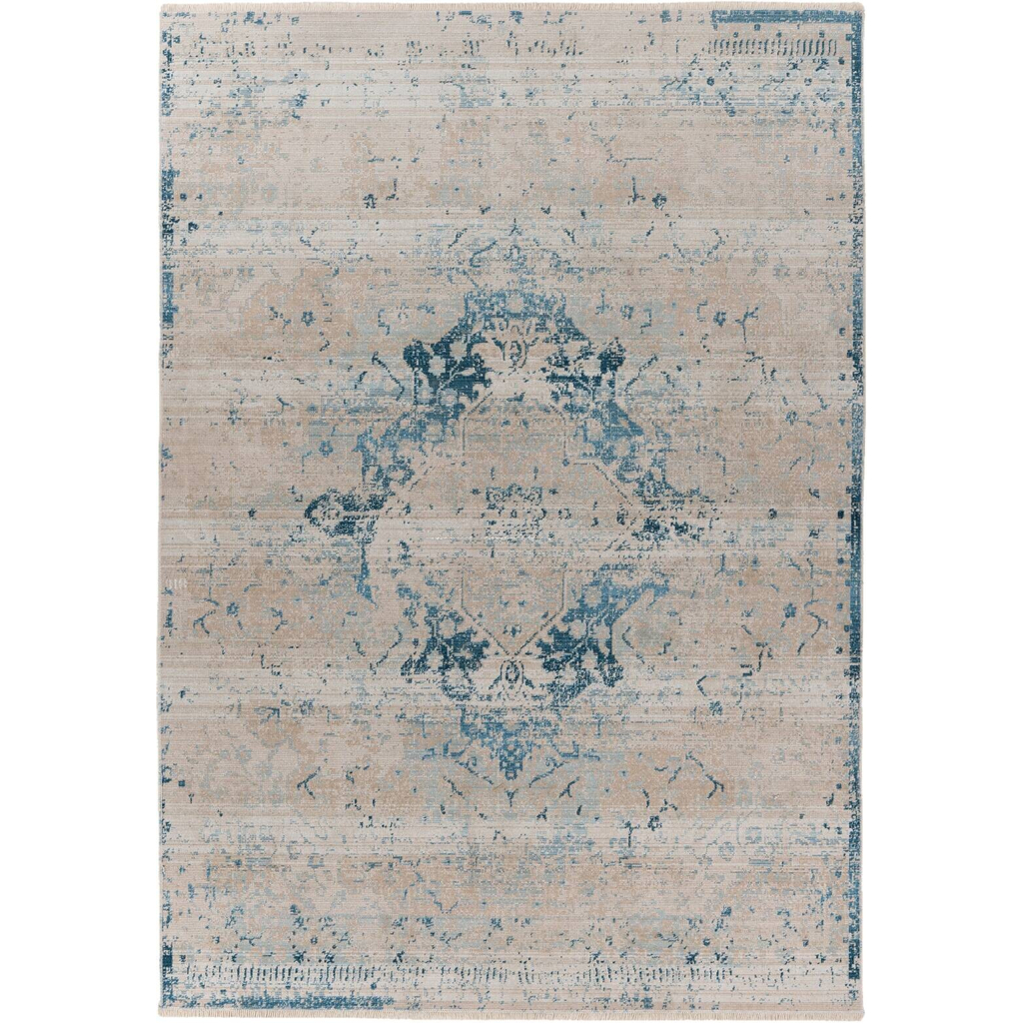 Kayoom Kurzflorteppich Milan 225 blau – verschiedene Größen