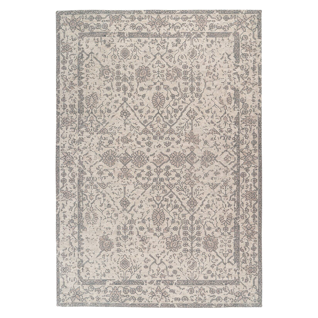 Kayoom Flachflorteppich Perry 125 creme – verschiedene Größen