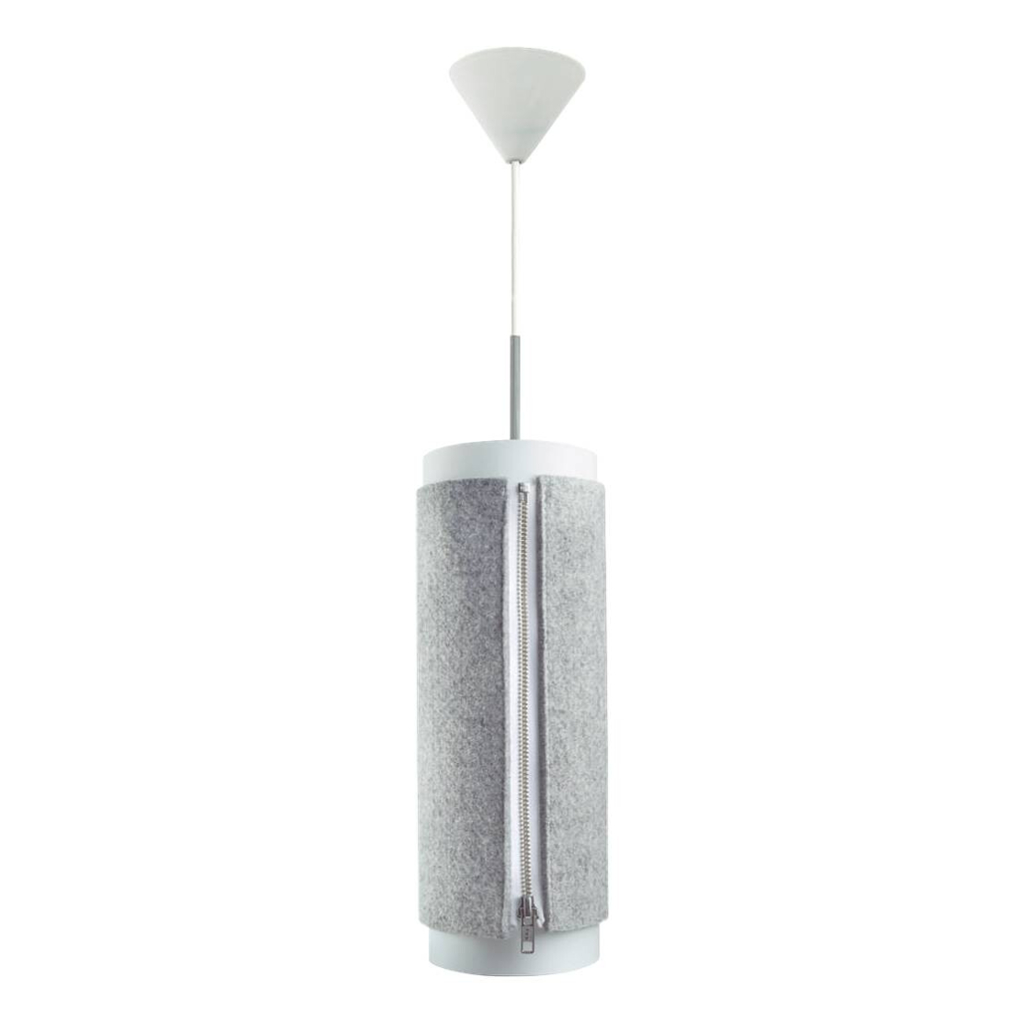 Kayoom Pendelleuchte Zip Star 110 Large
grau Polypropylen B/H/L: ca. 19x52x19 cm E27 1 Brennstellen