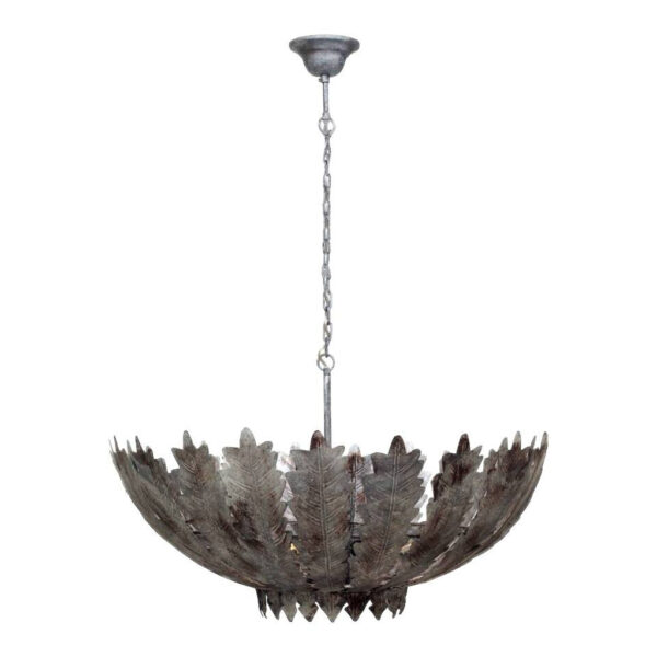4063074903246 Kayoom Pendelleuchte Autumn Leaves Small
silber Eisen B/H/L: ca. 48x23x48 cm E27 1 Brennstellen