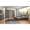 POCO Schwebetürenschrank Ancona Graphit Artisan Nachbildung B/H/T: ca. 250x216x65 cm
