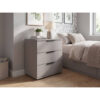POCO Nachtkonsole Easy Plus Sahara grau B/H/T: ca. 52x58x38 cm