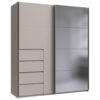 POCO Schwebetürenschrank Bali Kaschmir B/H/T: ca. 180x208x64 cm