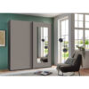 POCO Schwebetürenschrank Dunen Sahara grau B/H/T: ca. 180x198x65 cm POCO Schwebetürenschrank Dunen Sahara grau B/H/T: ca. 180x198x65 cm
