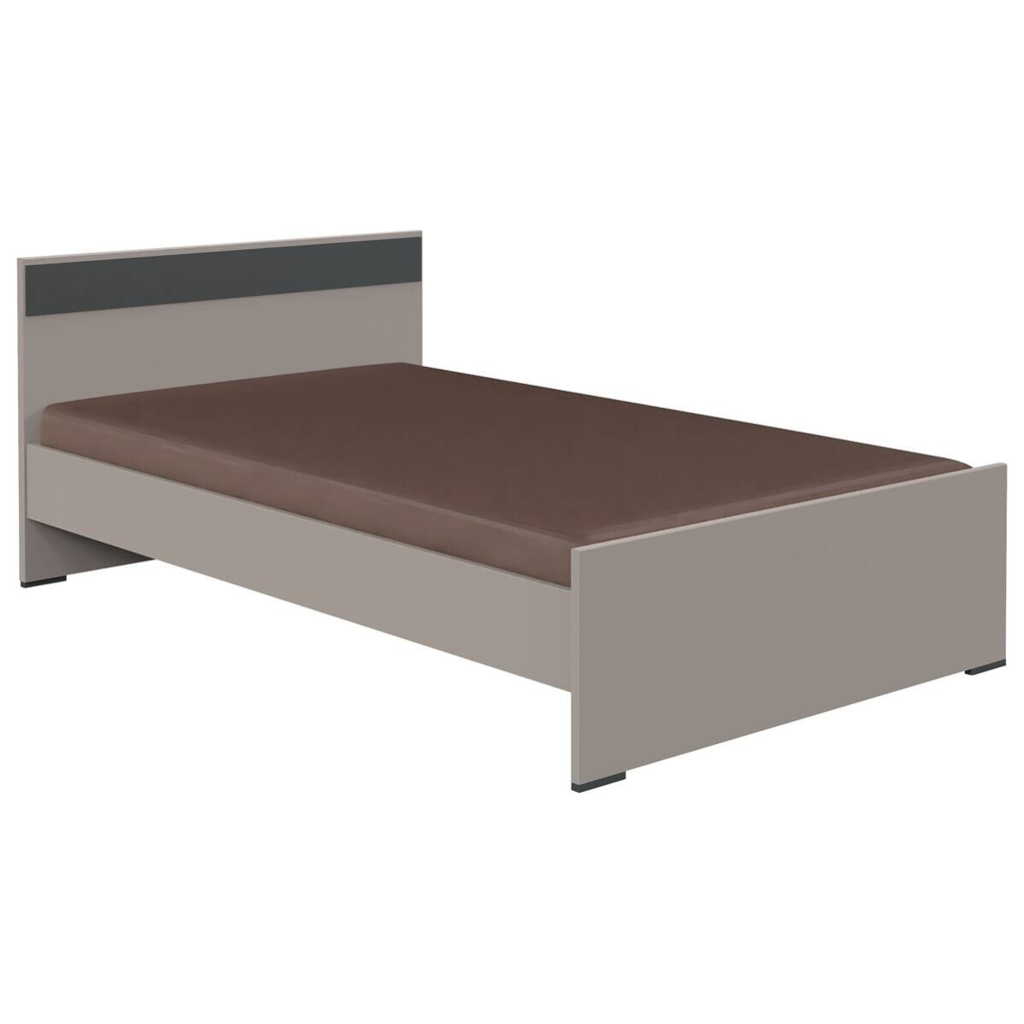 POCO Bett Bahamas Sahara grau Liegefläche B/L: ca. 140x200 cm
