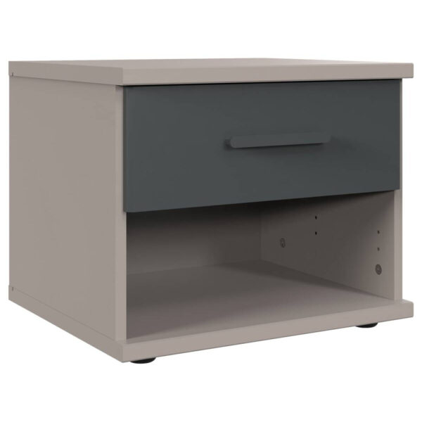 POCO Nachtschrank Bahamas Sahara grau B/H/T: ca. 46x38x40 cm