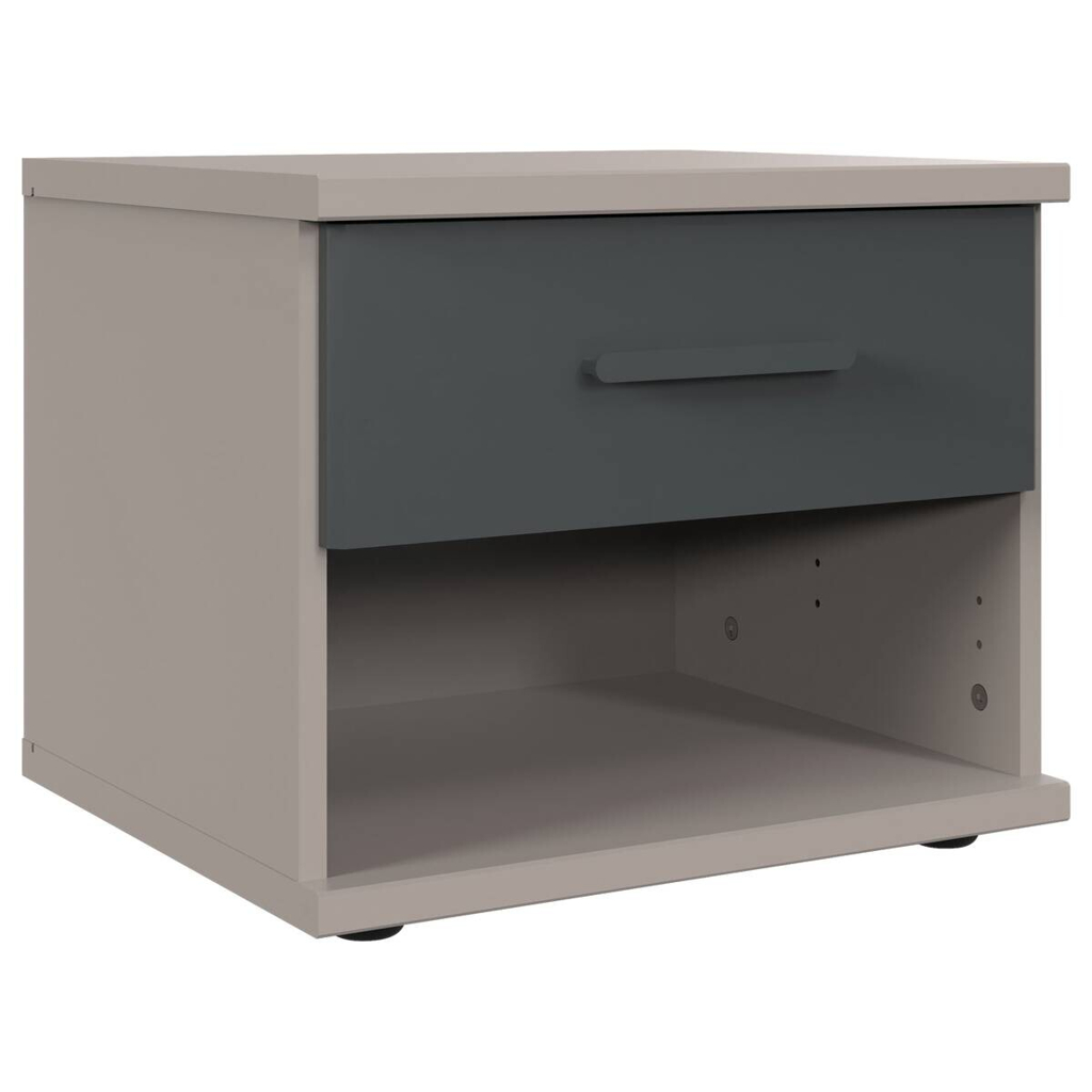 POCO Nachtschrank Bahamas Sahara grau B/H/T: ca. 46x38x40 cm
