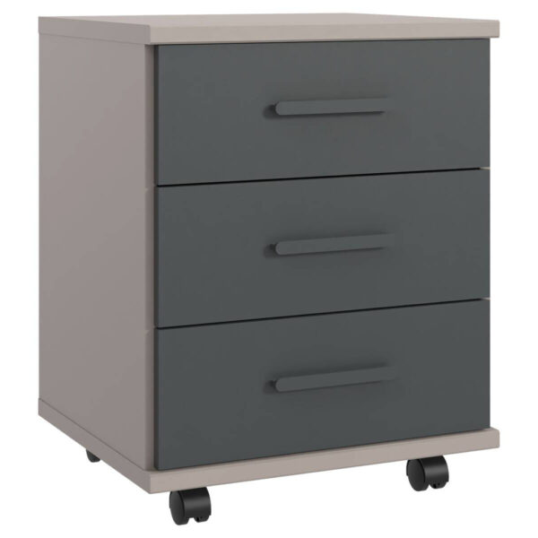 POCO Rollcontainer Bahamas Sahara grau B/H/T: ca. 46x58x40 cm
