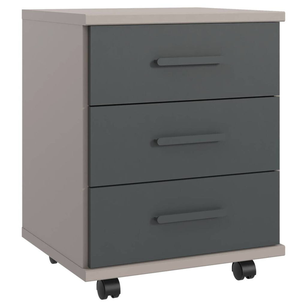 POCO Rollcontainer Bahamas Sahara grau B/H/T: ca. 46x58x40 cm