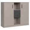 POCO Highboard Bahamas Sahara grau B/H/T: ca. 122x105x41 cm