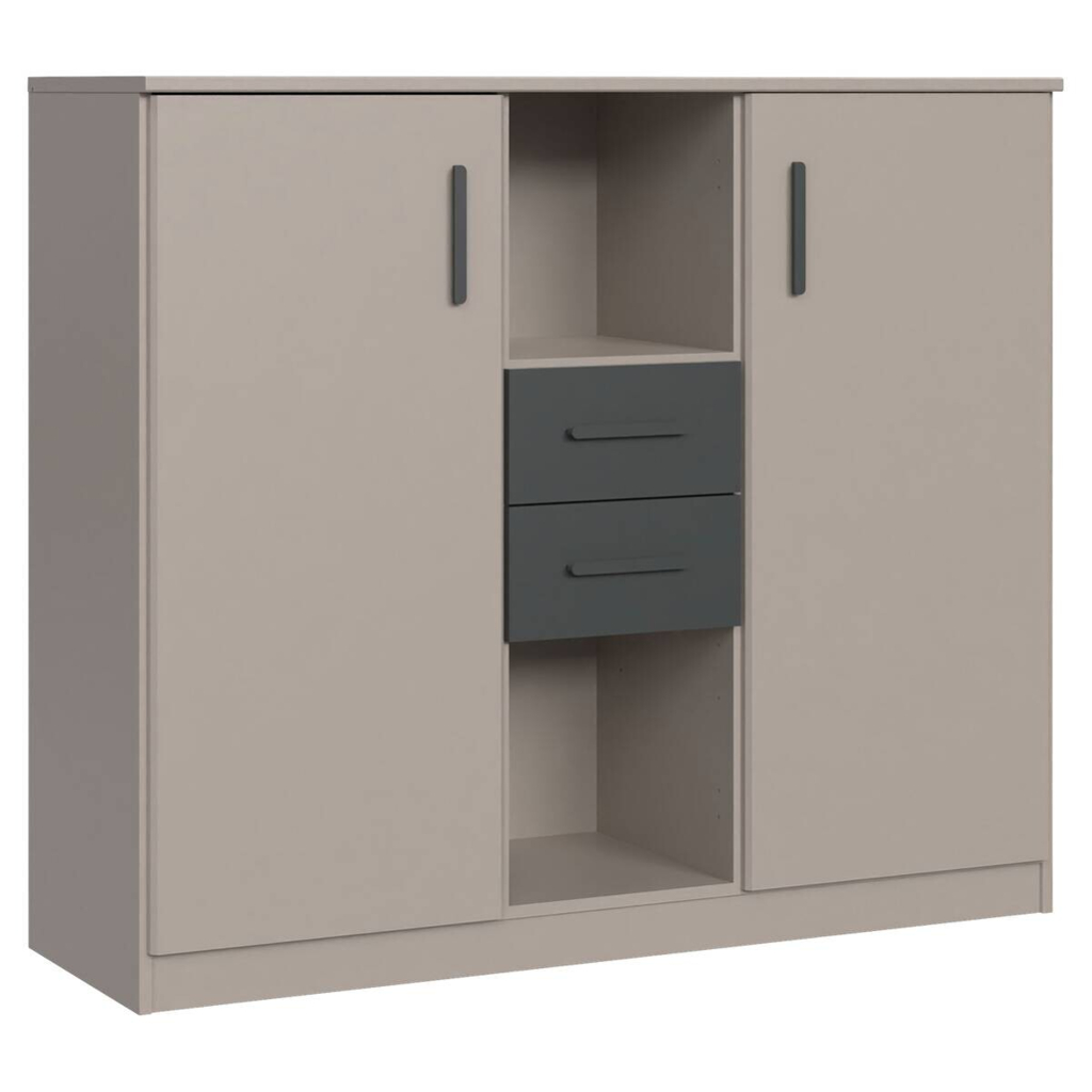 POCO Highboard Bahamas Sahara grau B/H/T: ca. 122x105x41 cm