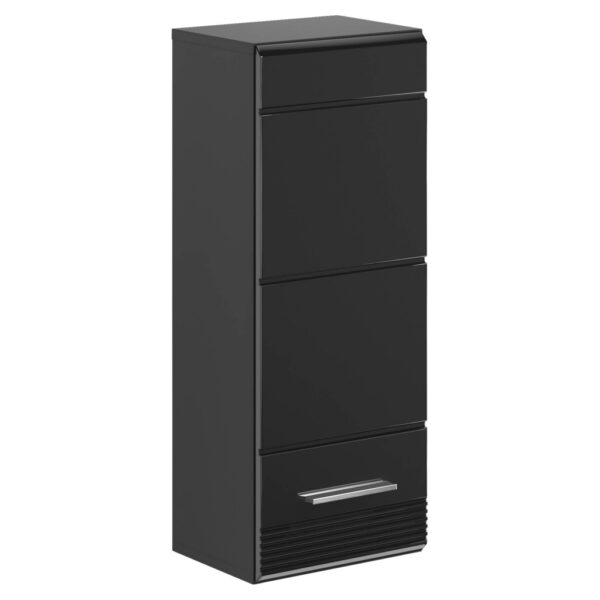 Badhängeschrank LINUS
schwarz schwarz Hochglanz B/H/T: ca. 30x77x23 cm