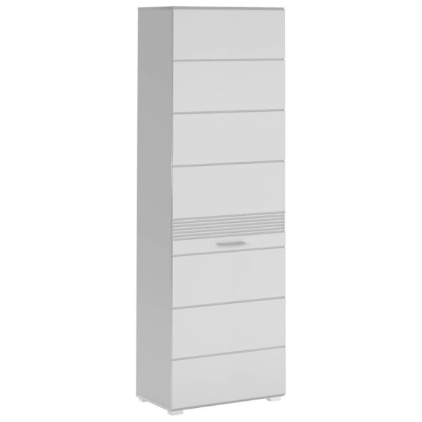 Garderobenschrank LINUS
weiß weiß Hochglanz B/H/T: ca. 55x190x37 cm