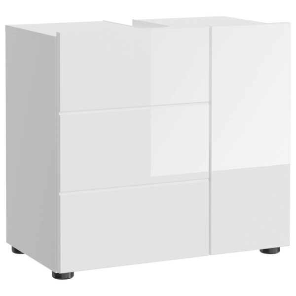 4066432011706 Waschbeckenunterschrank Vira
weiß Hochglanz B/H/T: ca. 60x57x34 cm