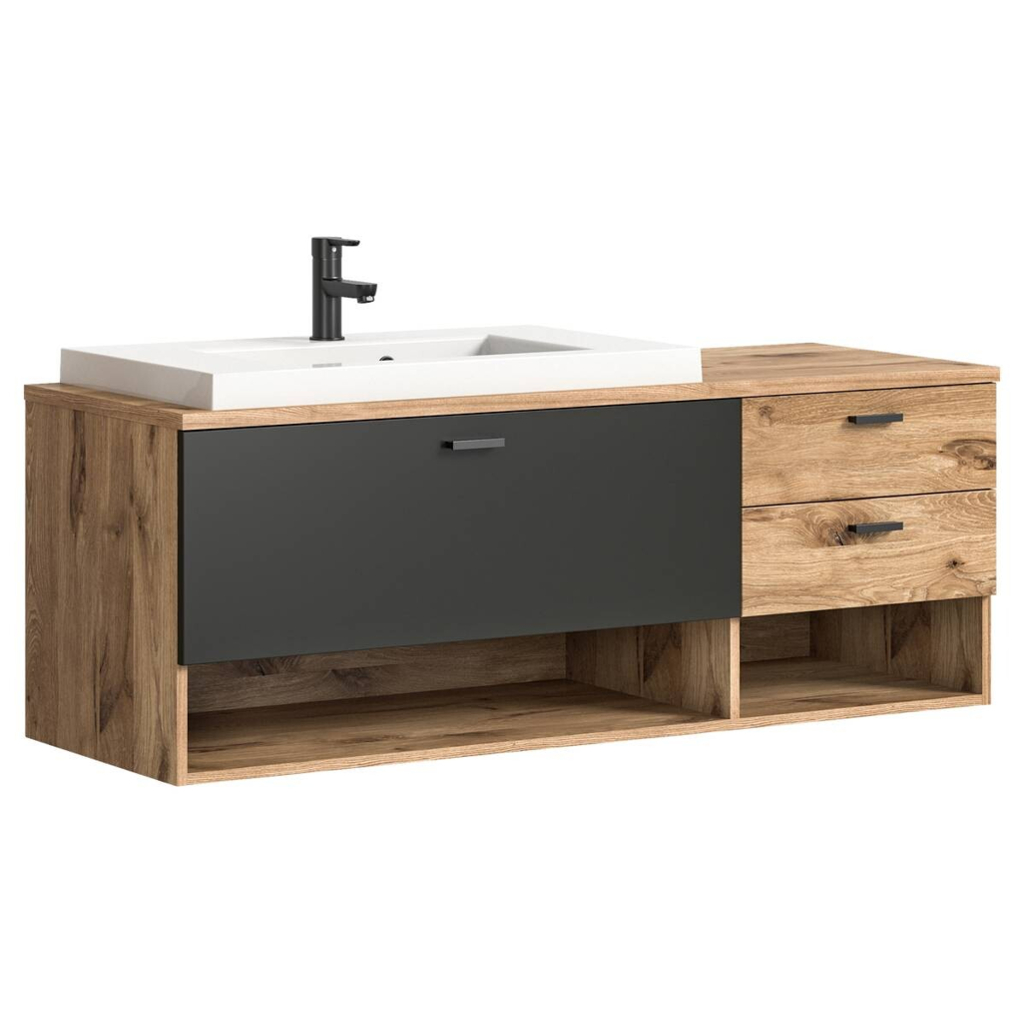 Waschbeckenunterschrank GRADO
B/H/T: ca. 140x50x48 cm