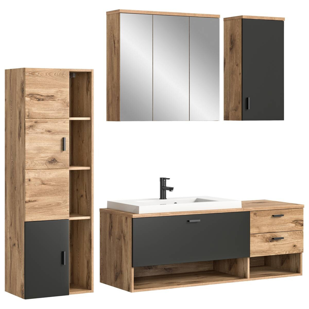 Badezimmer-Set GRADO
B/H/T: ca. 203x192x48 cm